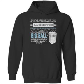 Ripple Junction Doctor Who Wibbly Wobbly Quote Hoodie | Favorety AU