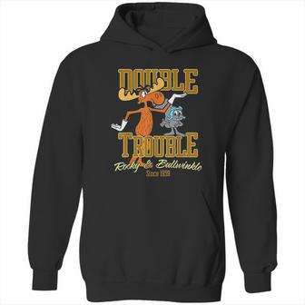 Rocky And Bullwinkle Double Trouble Pals Graphic Hoodie | Favorety DE