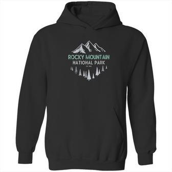 Rocky Mountain Vintage National Park Hoodie | Favorety UK