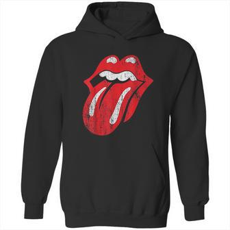 Rolling Stones Official Distressed Tongue Hoodie | Favorety AU