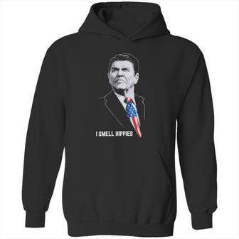 Ronald Reagan I Smell Hippies Shirt Hoodie | Favorety AU