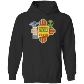 Roswell Nm New Mexico Ufo Alien Crash Site 1947 Zia Hoodie | Favorety DE