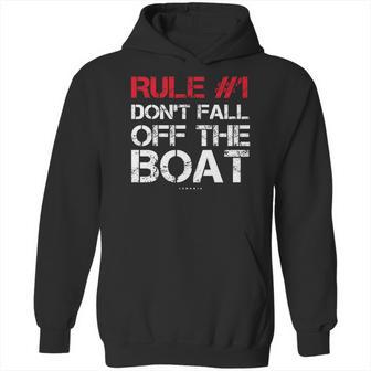 Rule 1 Don T Fall Off The Boat Shirt - Funny Cruise Shirts Hoodie | Favorety CA