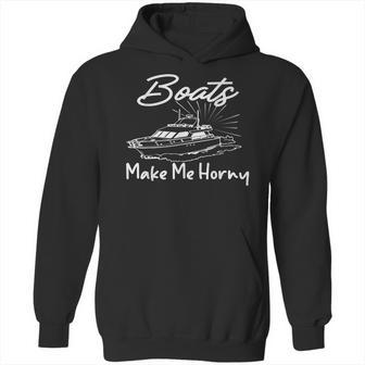 Sadiecrowell Boats Make Me Horny V4 Hoodie | Favorety DE