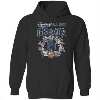 San Diego Padres All Time Greats Signatures Hoodie | Favorety DE