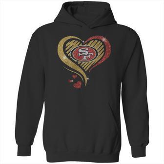 San Francisco 49Er Heart Diamond Shirt Hoodie | Favorety DE