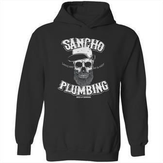 Sancho Laying Pipe Day And Night Plumbing Hoodie | Favorety CA