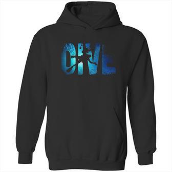 Scuba Diving Divers Shadow Deep Swim Hoodie | Favorety CA