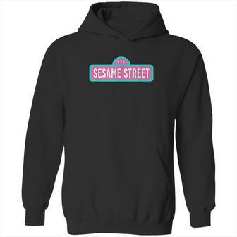 Sesame Street Pink Logo Hoodie | Favorety UK