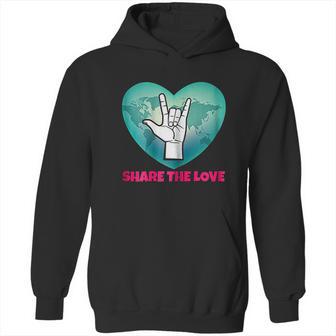 Share The Love Asl Gift Hoodie | Favorety AU