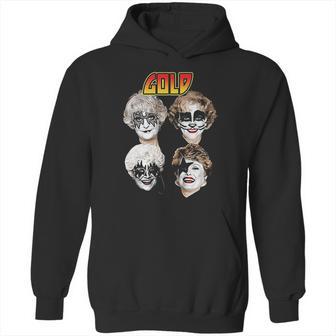 Sitcom Kiss Golden Girls Rock Music Parody Funny Mashup Serie Tv Funny Hoodie | Favorety AU