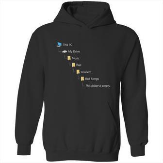 Slim Shady Has No Bad Rap Song Hoodie | Favorety