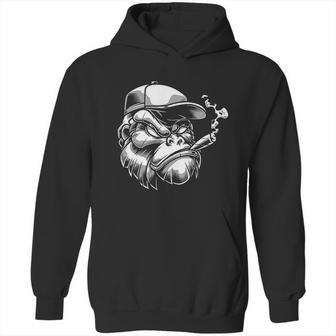 Smoking Gorilla Monkey Cigar Hoodie | Favorety CA