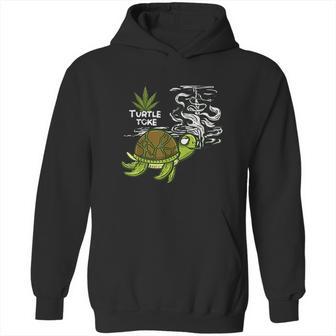 Smoking High Turtle Funny Weed 420 Marijuana Joint Stoner Hoodie | Favorety UK