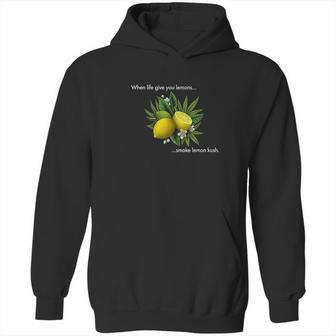 Smoking Lemon Kush Hoodie | Favorety