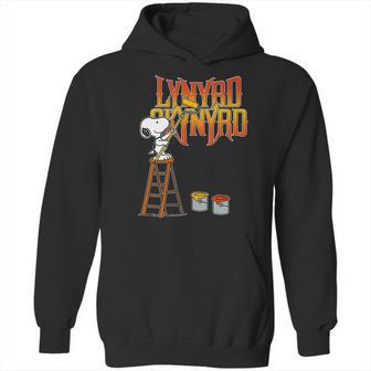 Snoopy Drawing Lynyrd Skynyrd Hoodie | Favorety UK