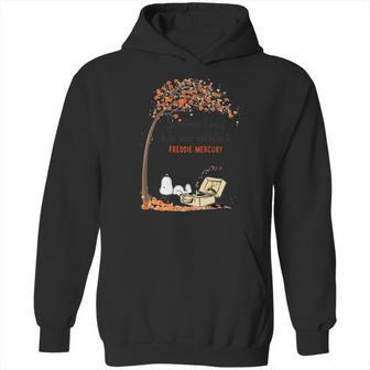 Snoopy Sometimes I Need To Be Alone And Listen Freddie Mercury Shirt Hoodie | Favorety UK