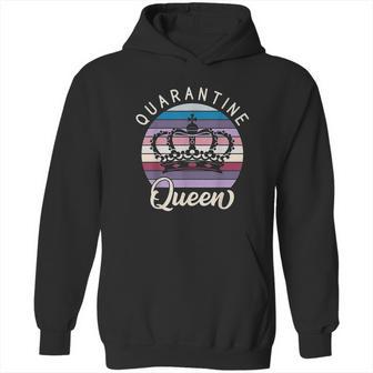 Social Distancing Quarantin Queen Hoodie | Favorety