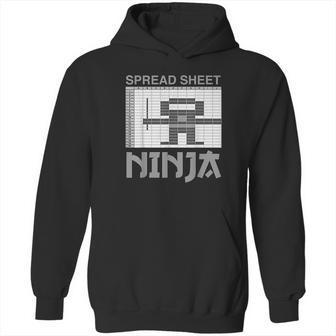 Spreadsheet Ninja Funny Office Party Excel Data Lover Hoodie | Favorety UK