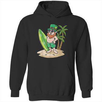 St Patricks Day Hawaiian For Men Leprechaun St Paddy Hoodie | Favorety DE