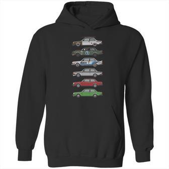 Stack Of Volvo 240 Series 242 Brick Coupes Hoodie | Favorety DE