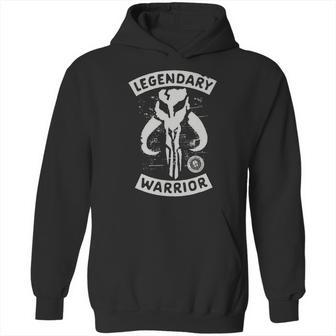 Star Wars The Mandalorian Skull Legendary Warrior T-Shirt Hoodie | Favorety