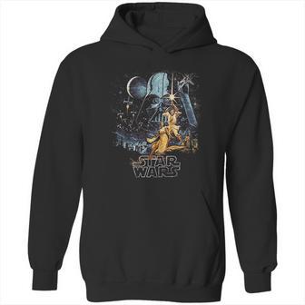 Star Wars A New Hope Vintage Poster Hoodie | Favorety