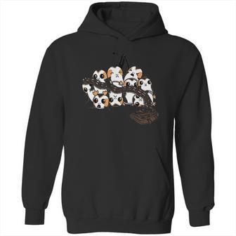 Star Wars Porgs Playing With Chewbaccas Things Hoodie | Favorety DE