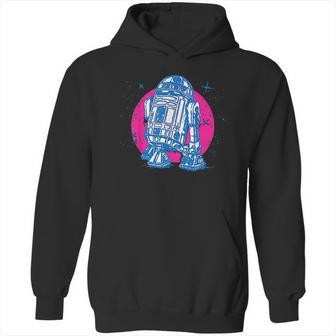 Star Wars R2-D2 Vintage Neon Retro Sparkly Badge Hoodie | Favorety UK