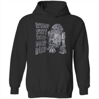 Star Wars R2d2 Words Of Wisdom Graphic Hoodie | Favorety UK