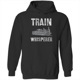 Steam Train Engineer Gifts Railfanning Model Railroad Gifts Hoodie | Favorety