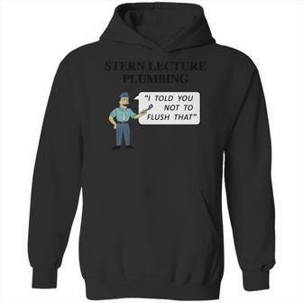 Stern Lecture Plumbing Hoodie | Favorety DE