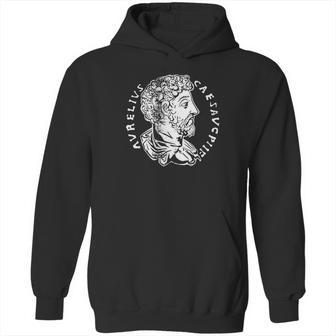 Stoicism Marcus Aurelius Ancient Roman Coin Stoic Hoodie | Favorety UK