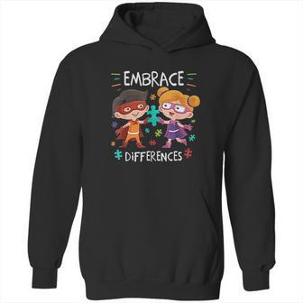 Superheroes Embrace Differences Gift Hoodie | Favorety CA