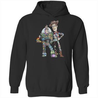 Toy Story Character Buzz Lightyear And Woody Hoodie | Favorety CA