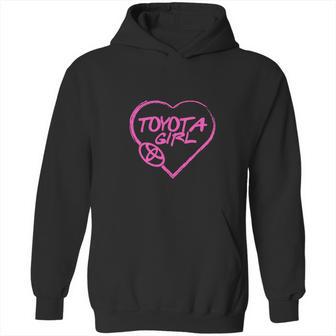 Toyota Girl Pink Heart Lovely Hoodie | Favorety AU