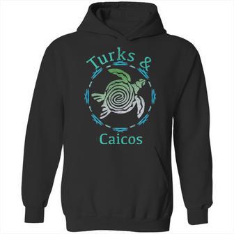 Turks & Caicos Vintage Tribal Turtle Gift T Hoodie | Favorety