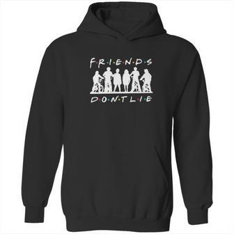 Tv Show Hawkins Middle School Stuck In The Upside Down Friends Dont Lie Hoodie | Favorety DE