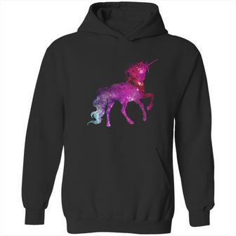 Unicorn Galaxy Squad Girls Funny Galactic Space Gift Hoodie | Favorety