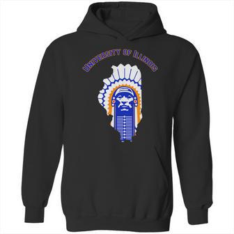 Univercity Of I Illinois Chief Hoodie | Favorety