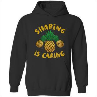 Upside Down Pineapple Cute Gift Sharing Swinger Gift Hoodie | Favorety DE