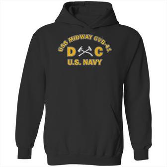 Uss Midway Cvb41 Rate Dc Damage Controlman Hoodie | Favorety