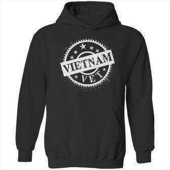 Vietnam Vet Stamp Graphic Design Printed Casual Daily Basic Hoodie | Favorety