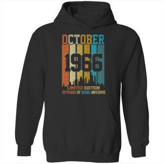 Vintage 1966 55 Years Old Made In October 1966 55Th Bday Hoodie | Favorety DE