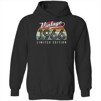 Vintage 1966 Limited Edition 56 Years Old 56Th Birthday Hoodie | Favorety CA