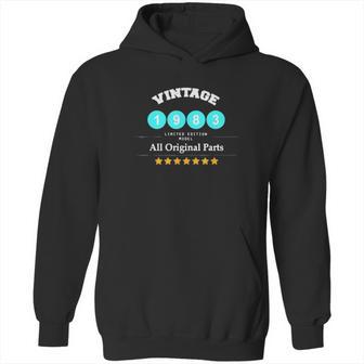 Vintage 1983 38 Years Old And 38Th Birthday Hoodie | Favorety