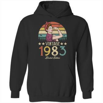 Vintage 1983 Limited Edition 1983 39Th Birthday 39 Years Old Hoodie | Favorety CA