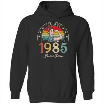 Vintage 1985 Limited Edition 1985 37Th Birthday 37 Years Old Hoodie | Favorety UK