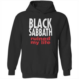 Vintage 1990S Black Sabbath Ruined My Life Hoodie | Favorety AU