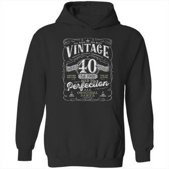 Vintage 40Th Birthday Top For Him 1981 Hoodie | Favorety AU